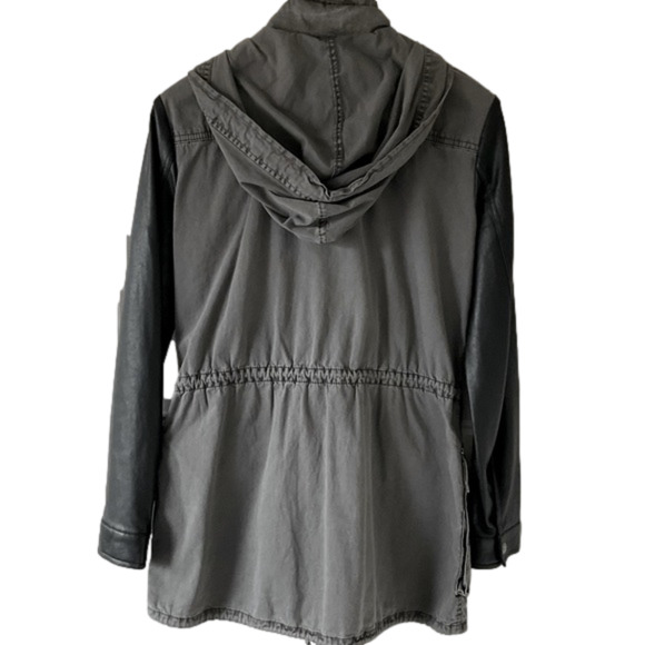 Talula Trooper Balfour Jacket with Leather Sleeves - XS - Picture 3 of 8